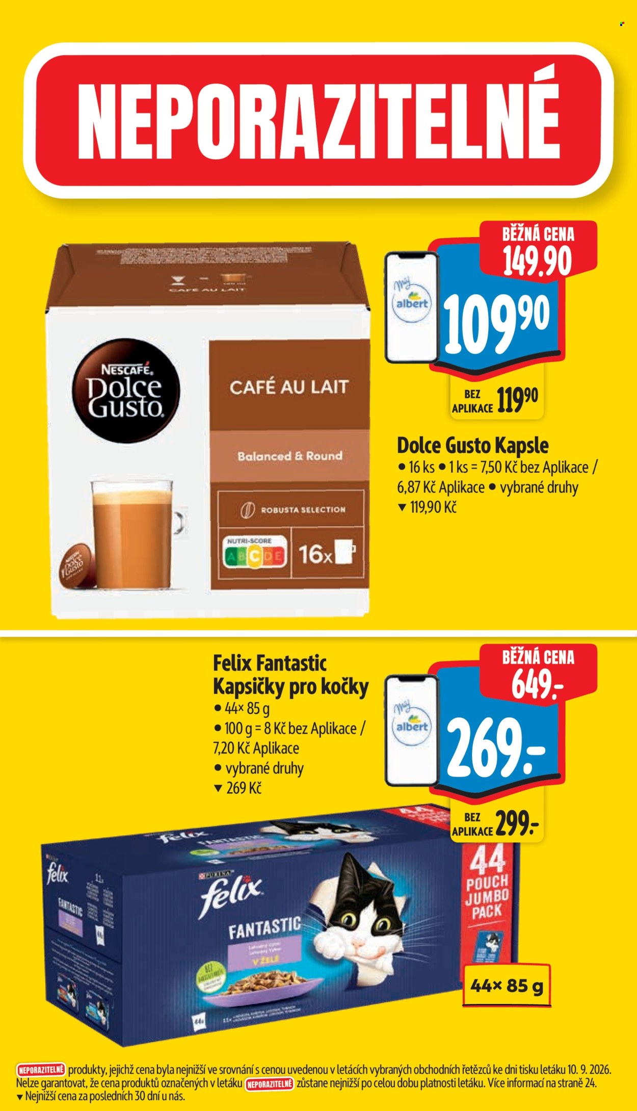 Leták Albert Supermarket - 16. 9. 2026 - 22. 9. 2026. Strana 4