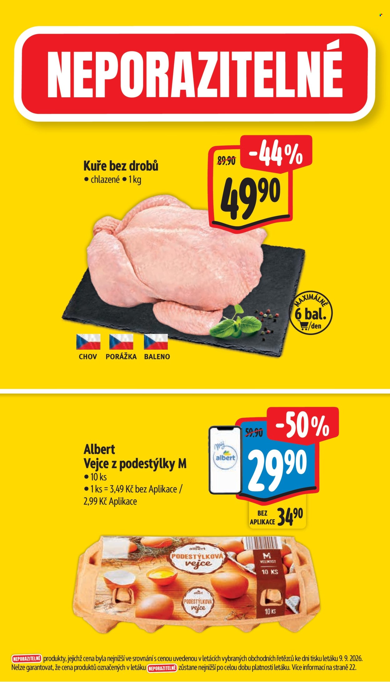 Leták Albert Hypermarket - 16. 9. 2026 - 22. 9. 2026. Strana 2