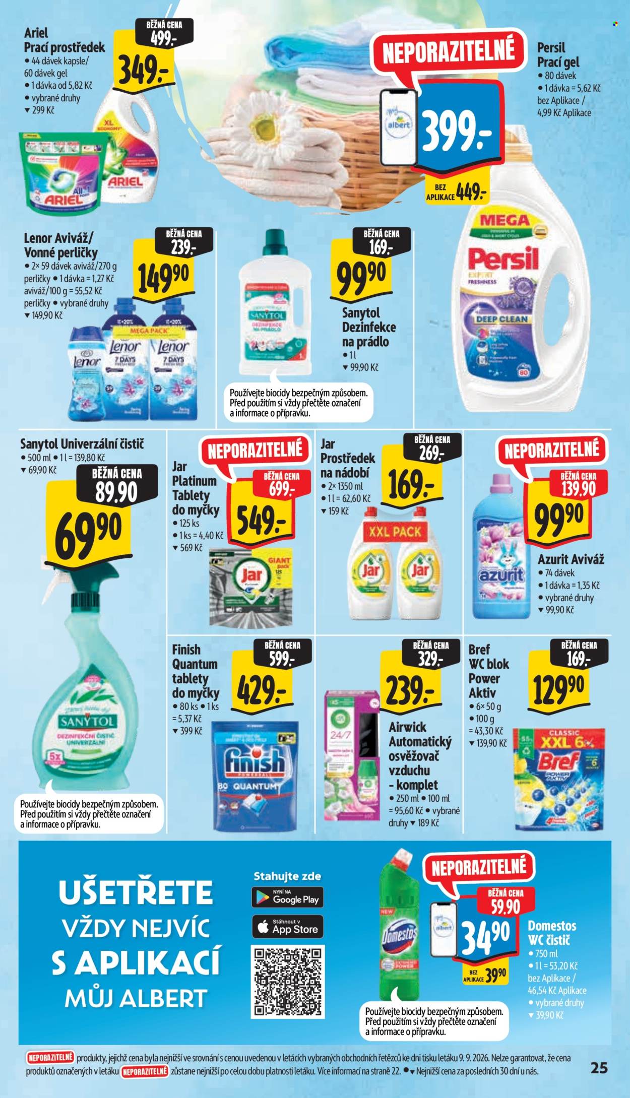 Leták Albert Hypermarket - 16. 9. 2026 - 22. 9. 2026. Strana 35