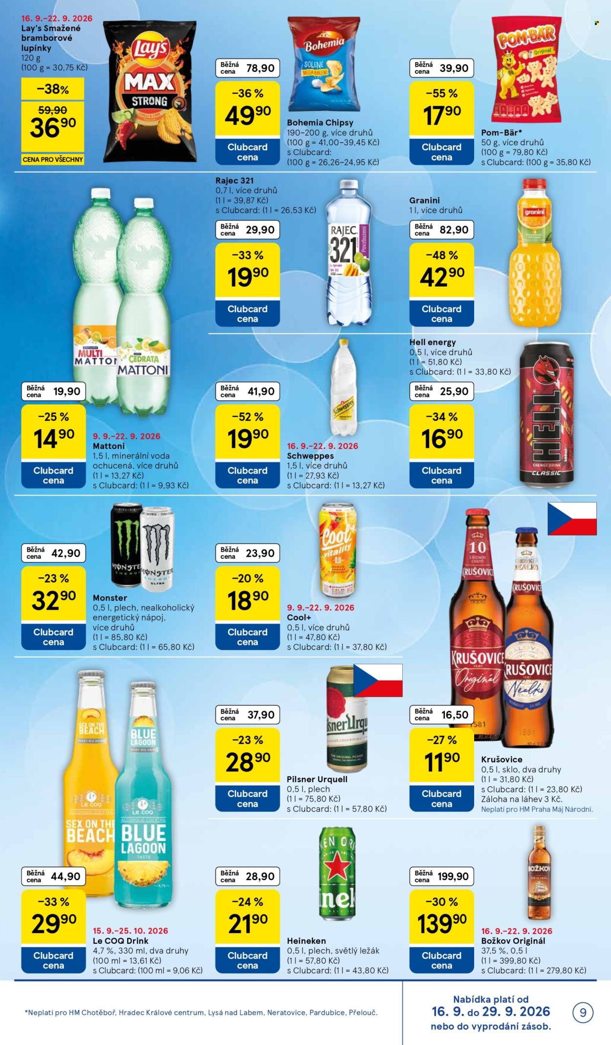 Leták TESCO - 16. 9. 2026 - 22. 9. 2026. Strana 9