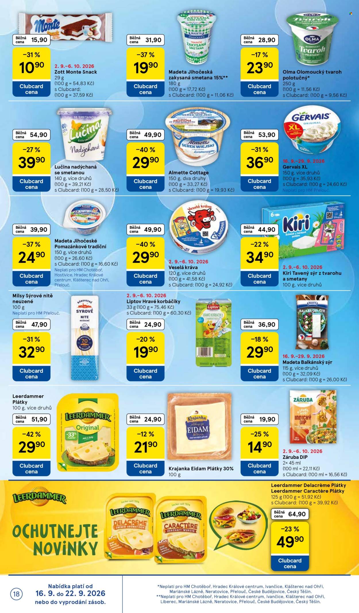 Leták TESCO - 16. 9. 2026 - 22. 9. 2026. Strana 18