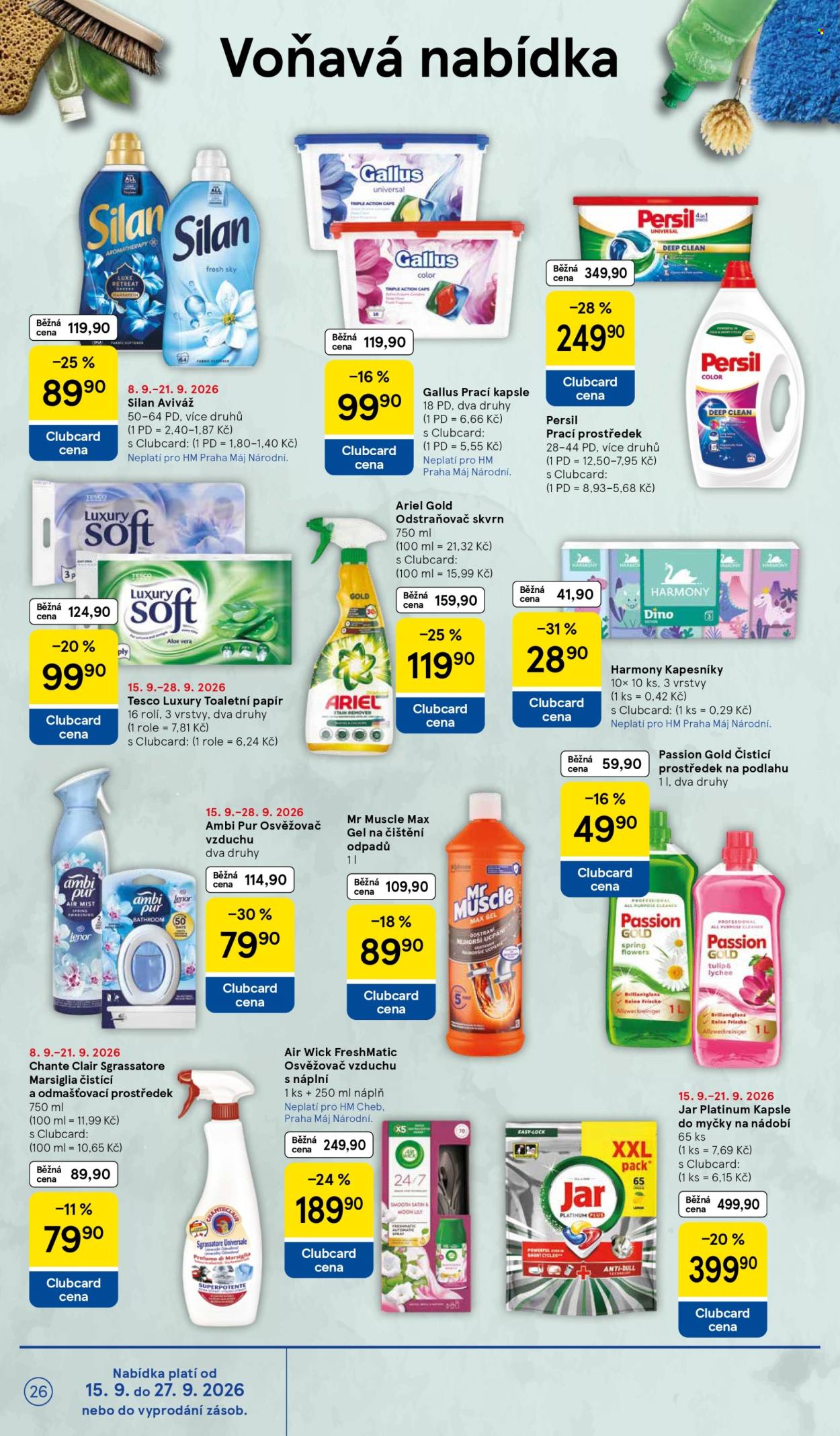 Leták TESCO - 16. 9. 2026 - 22. 9. 2026. Strana 26
