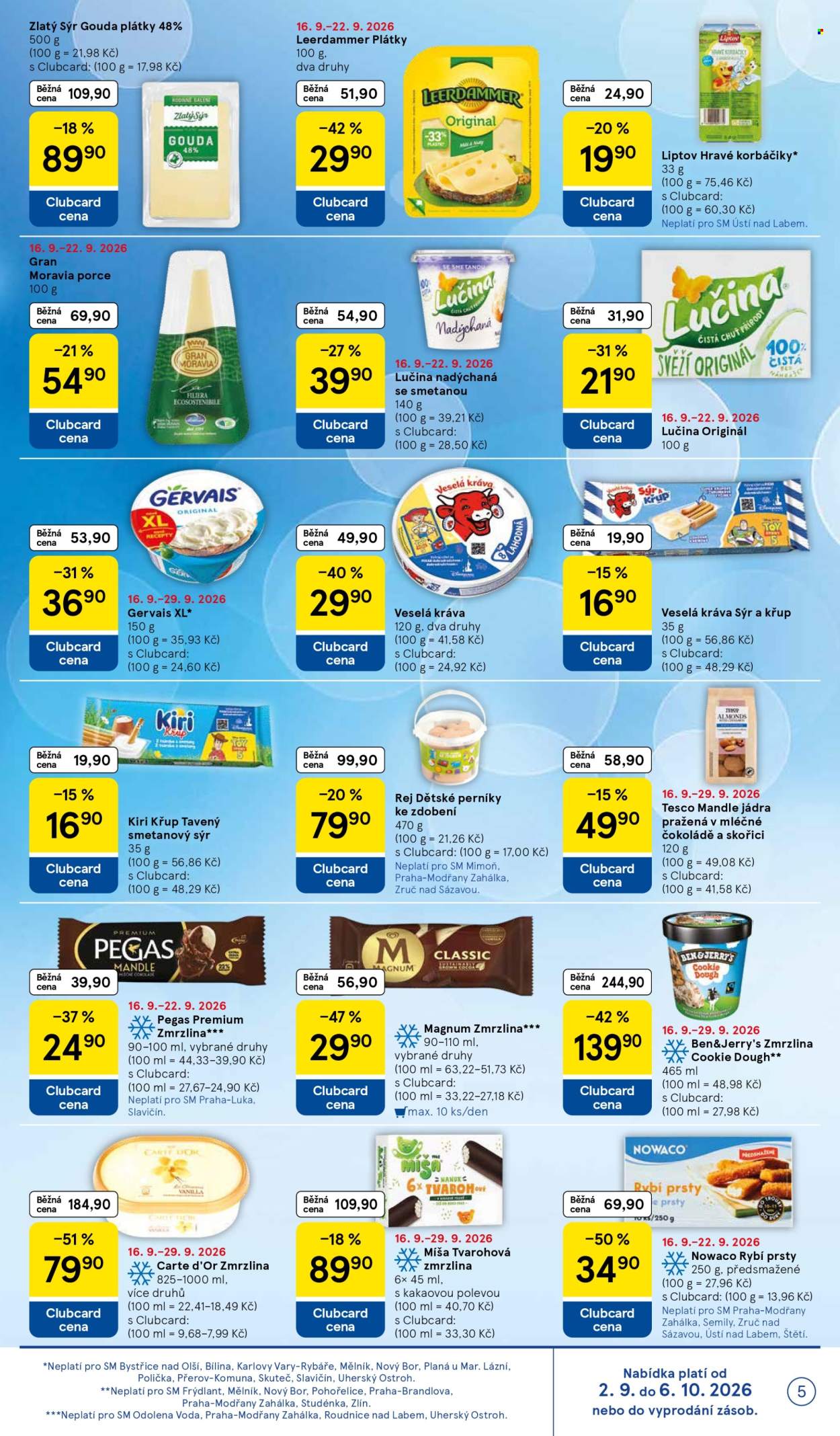 Leták TESCO supermarket - 16. 9. 2026 - 22. 9. 2026. Strana 5