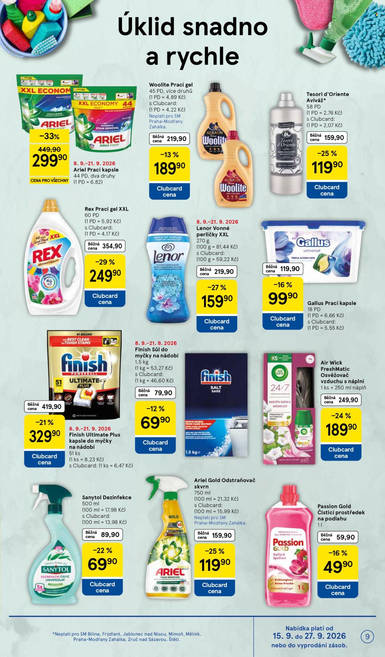 Leták TESCO supermarket - 16. 9. 2026 - 22. 9. 2026. Strana 9