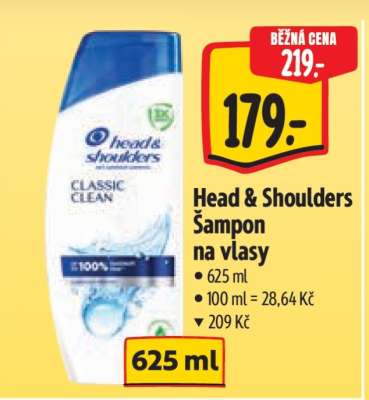 Head&Shoulders šampon na vlasy