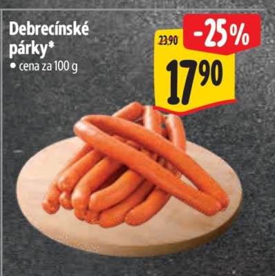 Debrecínské párky*