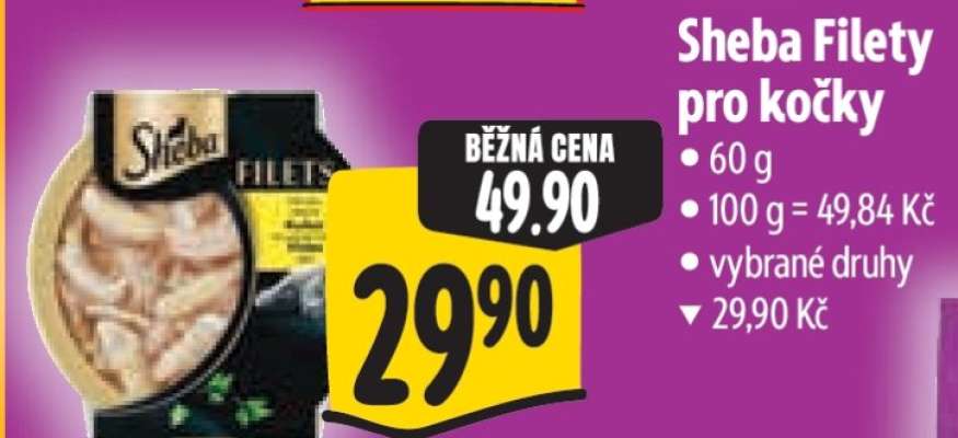 Sheba Filety pro kočky