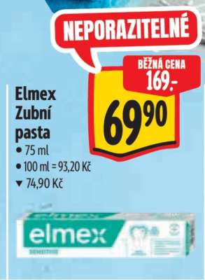 Elmex zubní pasta