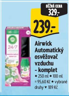 Airwick Automatický osvěžovač vzduchu komplet