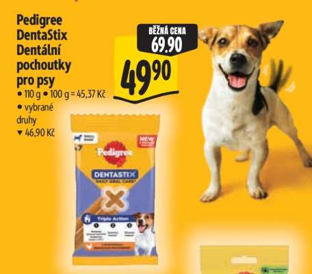 Pedigree DentaStix Dentální pochoutky pro psy