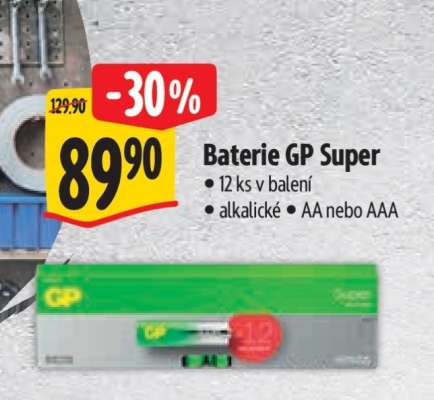 Baterie GP Super