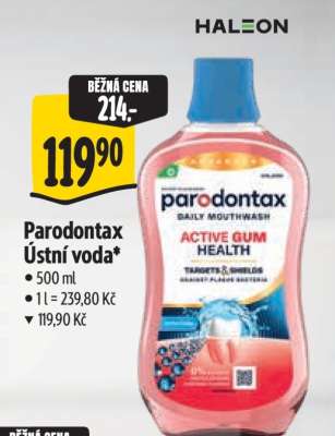 Parodontax ústní voda