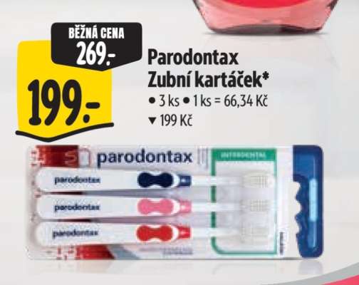 Parodontax Zubní kartáček
