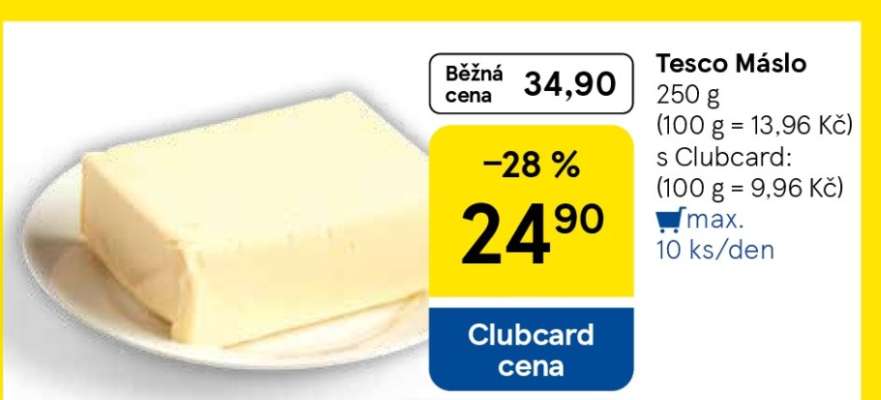 Tesco Máslo