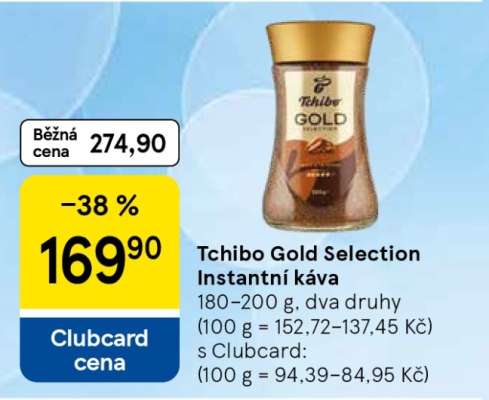 Tchibo Gold Selection Instantní káva
