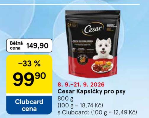 CESAR KAPSIČKY PRO PSY