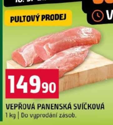 Vepřová panenská svíčková