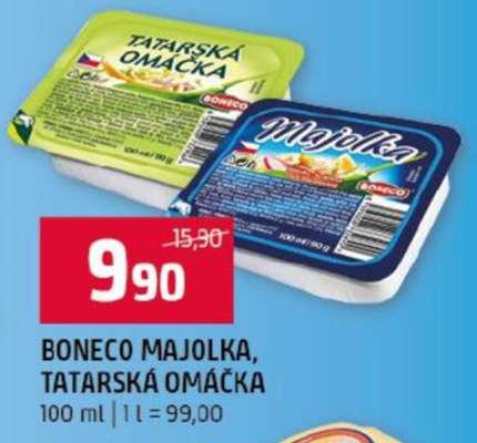 Boneco Majolka, Tatarská omáčka