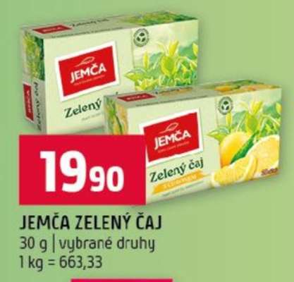 Jemča Zelený čaj