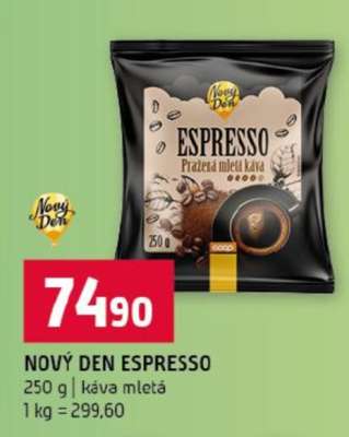 NOVÝ DEN ESPRESSO
