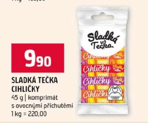 SLADKÁ TEČKA CIHLIČKY