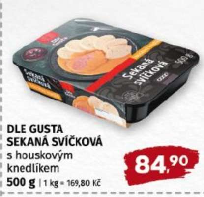 DLE GUSTA SEKANÁ SVÍČKOVÁ