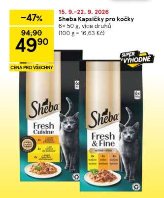 Sheba kapsičky pro kočky