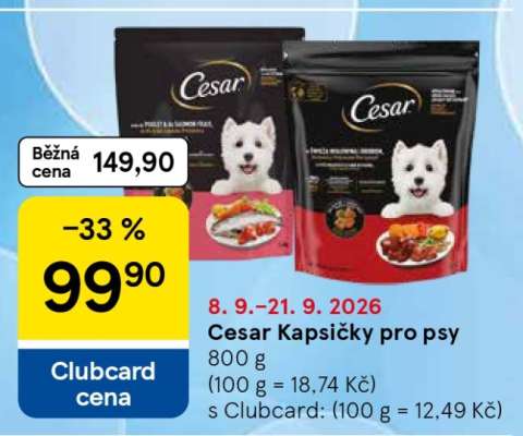 CESAR KAPSIČKY PRO PSY