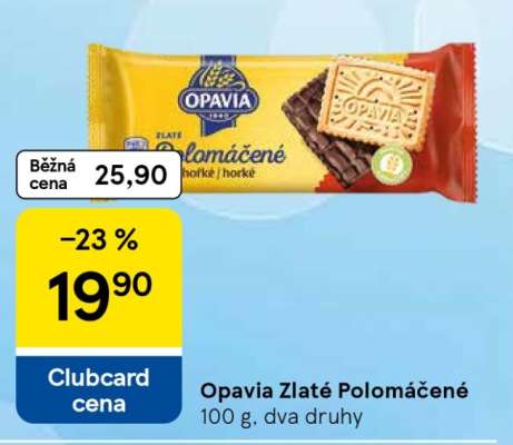 Opavia Zlaté polomáčené