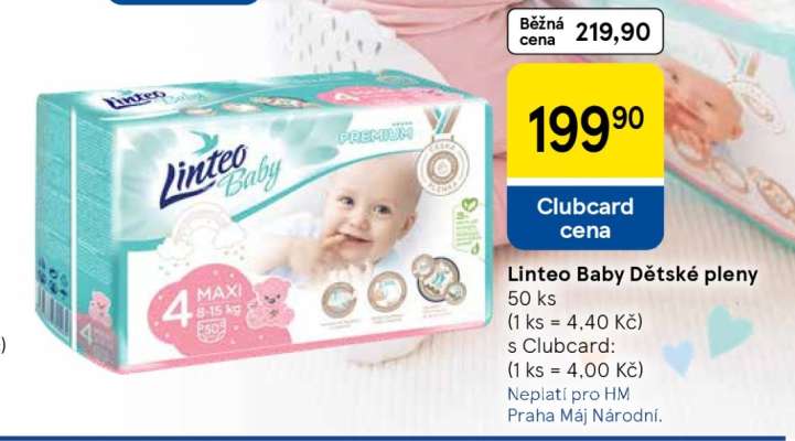 Linteo Baby Dětské pleny