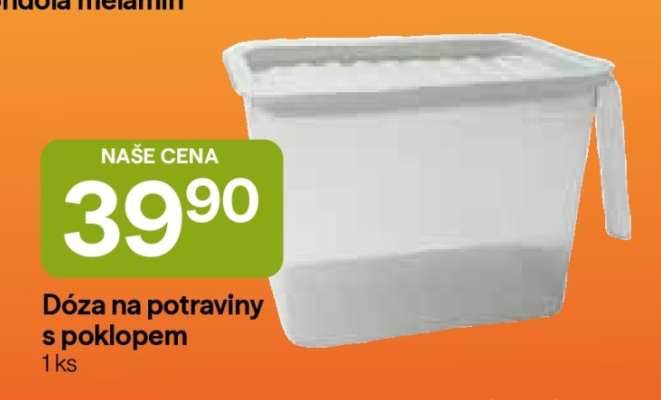 Dóza na potraviny s poklopem