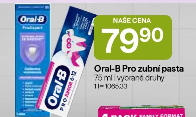 Oral-B Pro zubní pasta