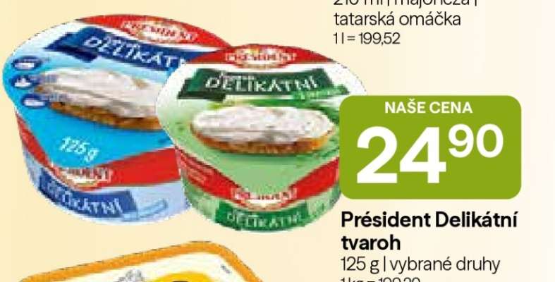 Président Delikátní tvaroh