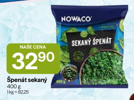 Špenát sekaný