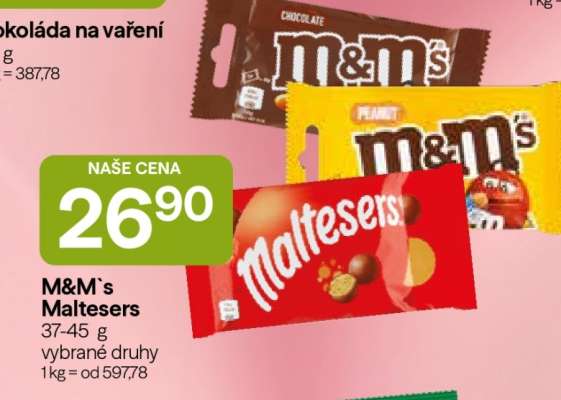 M&M's Maltesers