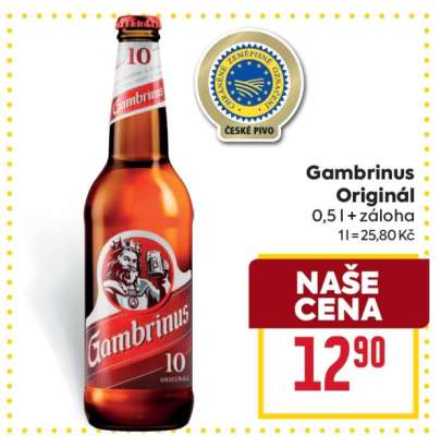 Gambrinus Originál