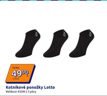 Kotníkové ponožky Lotto