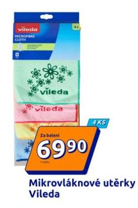 Mikrovláknové utěrky Vileda