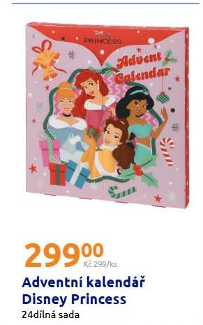 Adventní kalendář Disney Princess