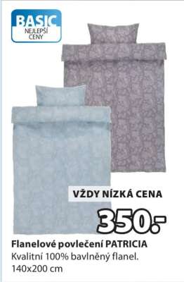 FLANELOVÉ POVLEČENÍ PATRICIA