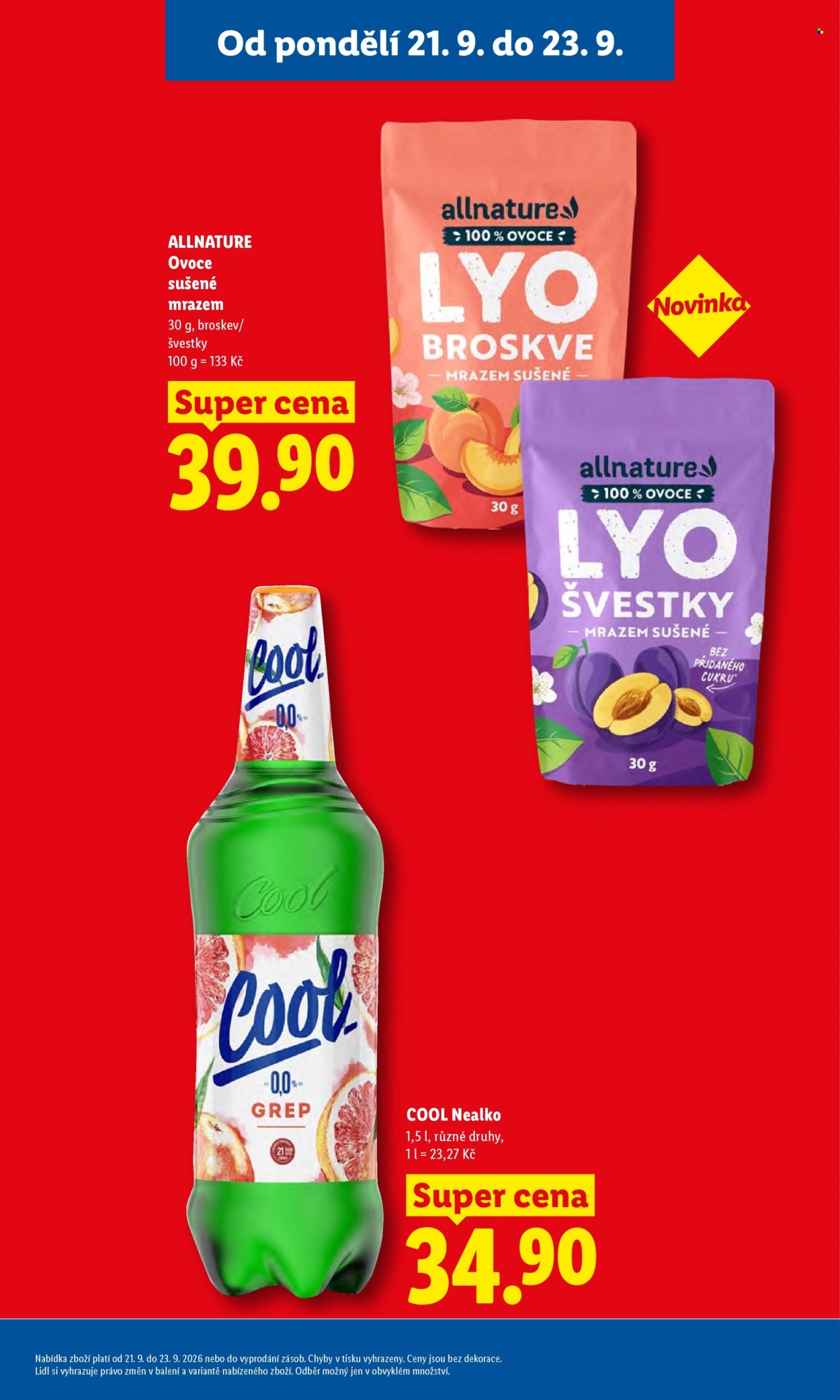 Leták Lidl - 21. 9. 2026 - 23. 9. 2026. Strana 11