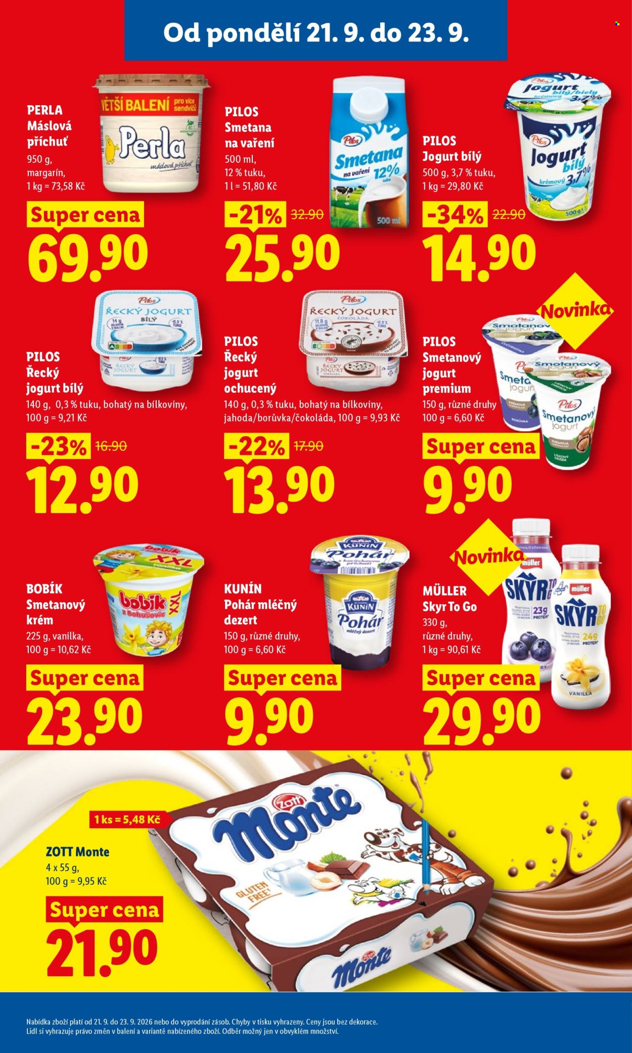 Leták Lidl - 21. 9. 2026 - 23. 9. 2026. Strana 21