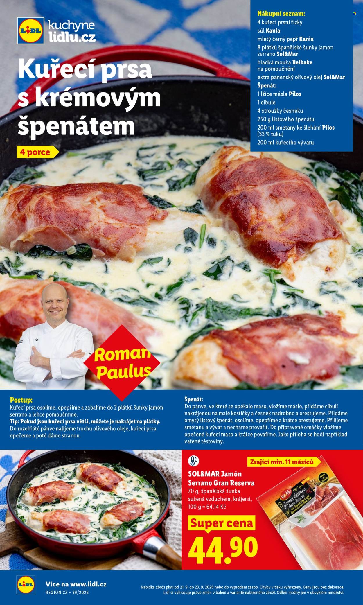 Leták Lidl - 21. 9. 2026 - 23. 9. 2026. Strana 30