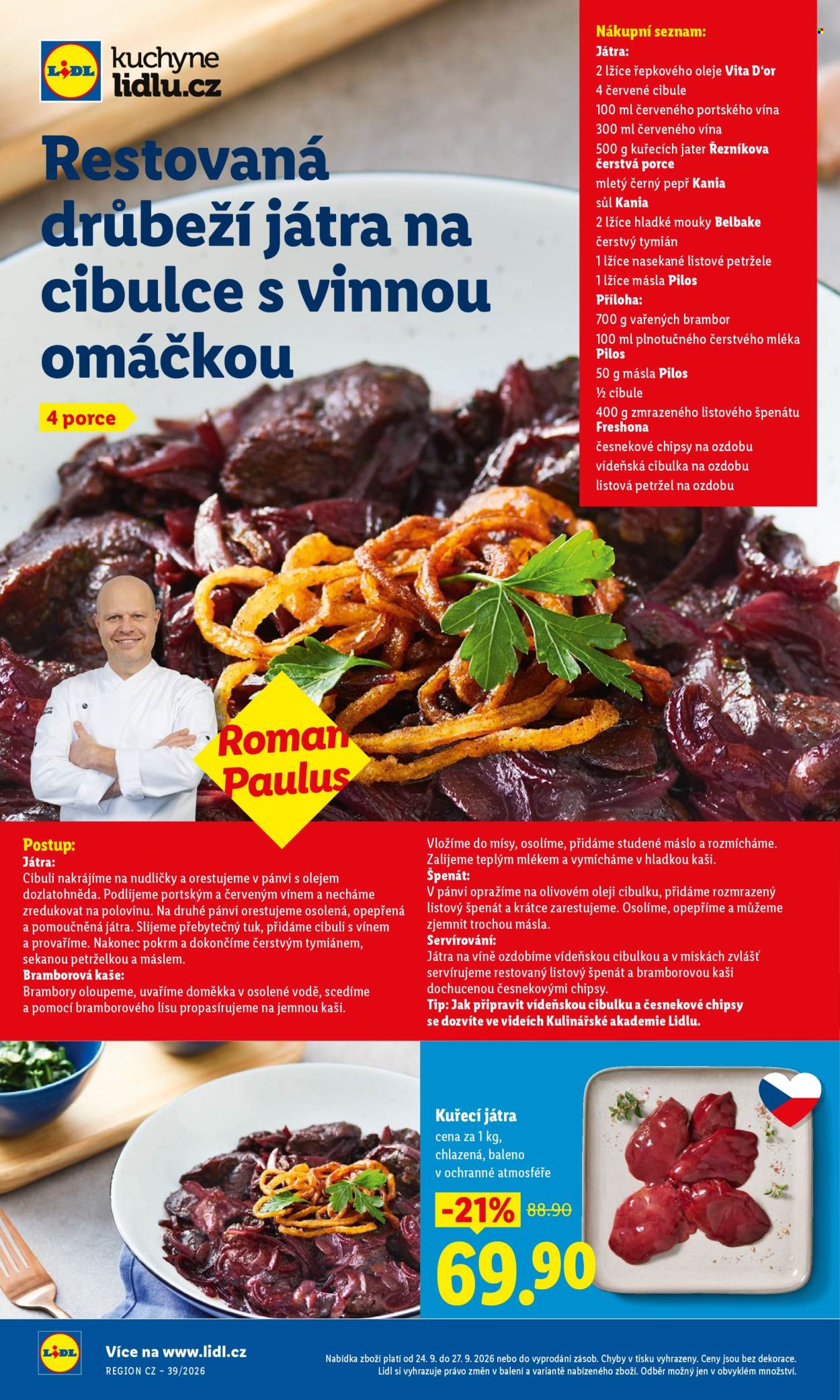 Leták Lidl - 24. 9. 2026 - 27. 9. 2026. Strana 42