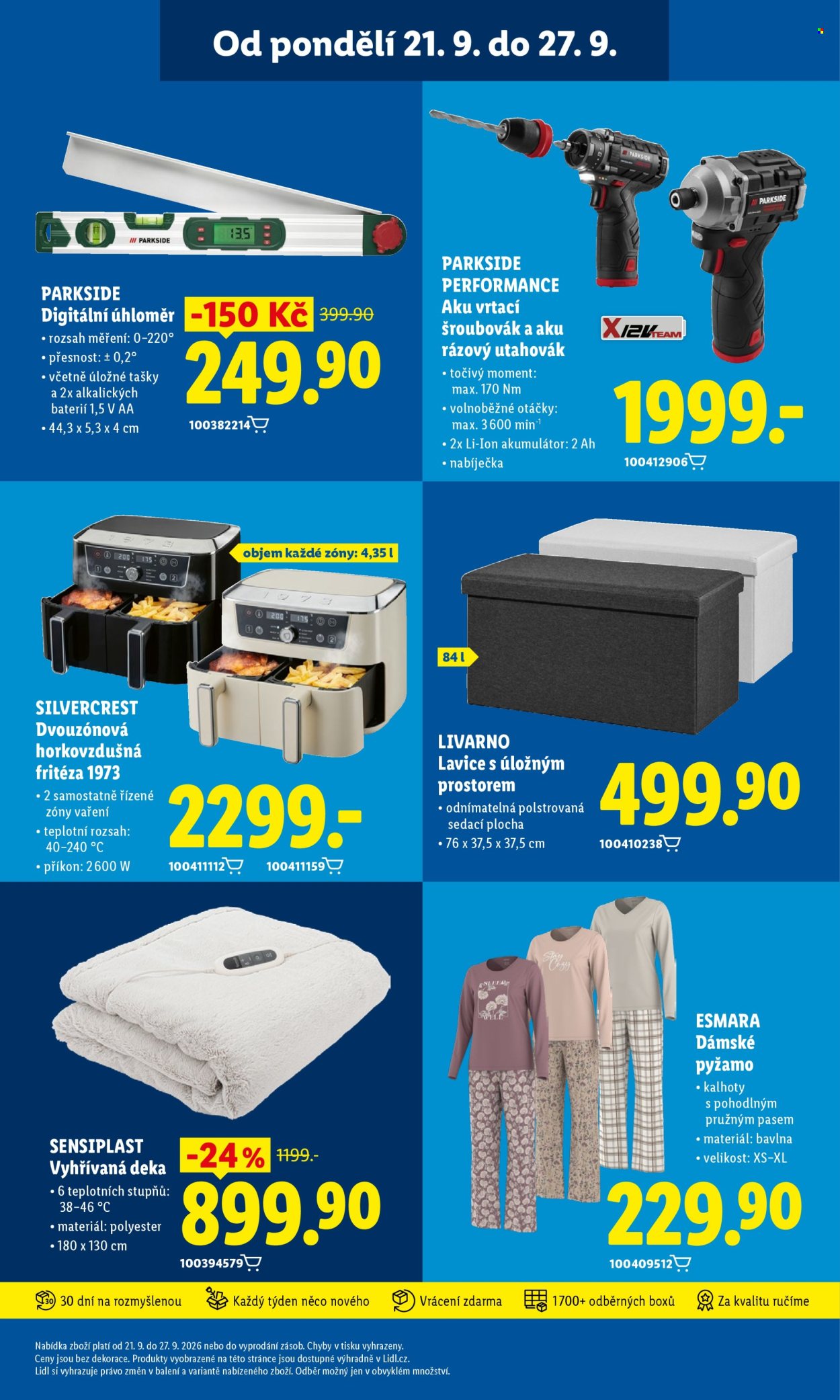 Leták Lidl - 24. 9. 2026 - 27. 9. 2026. Strana 45