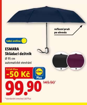 ESMARA Skládací deštník