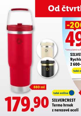 SILVERCREST Termo hrnek z nerezové oceli