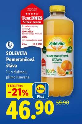 Solevita POMERANČOVÁ ŠŤÁVA