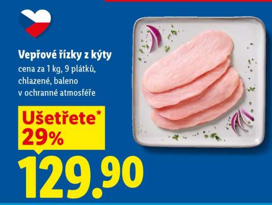 Vepřové řízky z kýty
