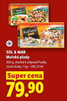 SOL&MAR Mořské plody